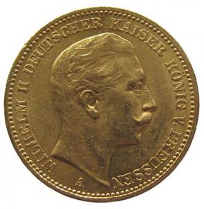 Вильгельм II, 20 марок