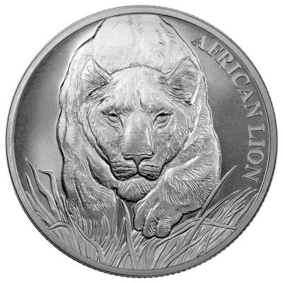 5000 франков. Африканский лев