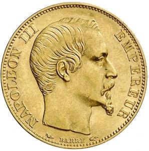 20 франков. Наполеон III