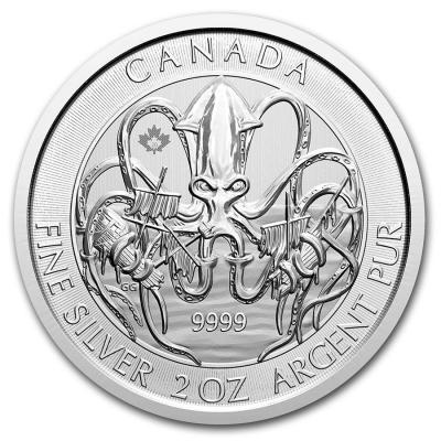 10 долларов Канада Кракен Ag 62.2