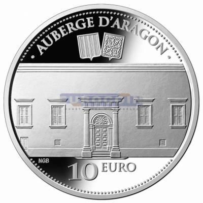 10 евро Мальта 2014 Ag 18.75