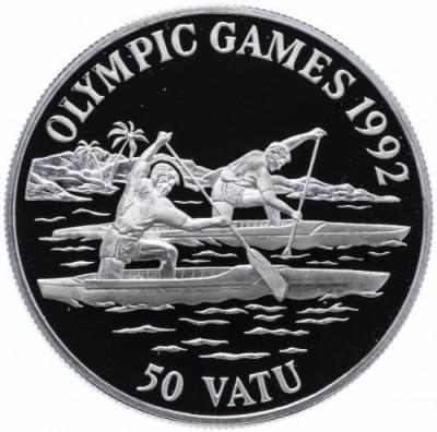 50 вату Летние Олимпийские Игры Вануату  Ag 29
