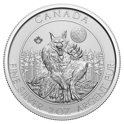 10 долларов Канада Оборотень Ag 62.2